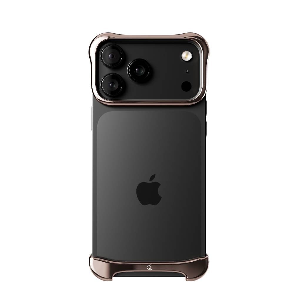 เคส ARC iPhone 17 Pro Max Pulse Aluminum Polished Rose Bronze