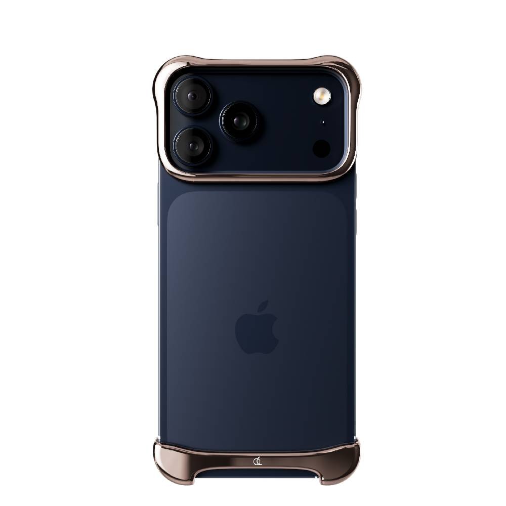 เคส ARC iPhone 17 Pro Max Pulse Aluminum Polished Rose Bronze