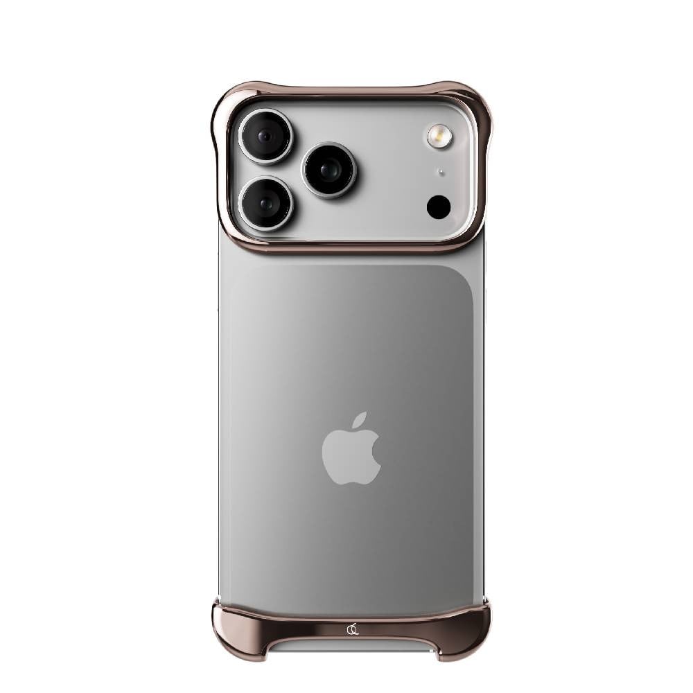 เคส ARC iPhone 17 Pro Max Pulse Aluminum Polished Rose Bronze