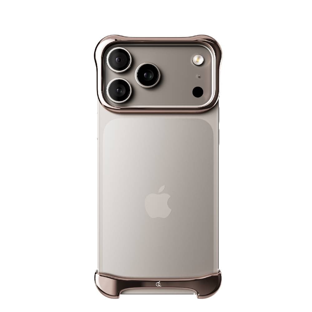 เคส ARC iPhone 17 Pro Max Pulse Aluminum Polished Rose Bronze
