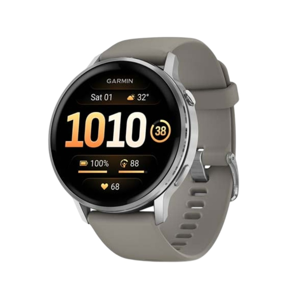 สมาร์ทวอทช์ Garmin Venu 4 (45mm) Black with Silver and Gray