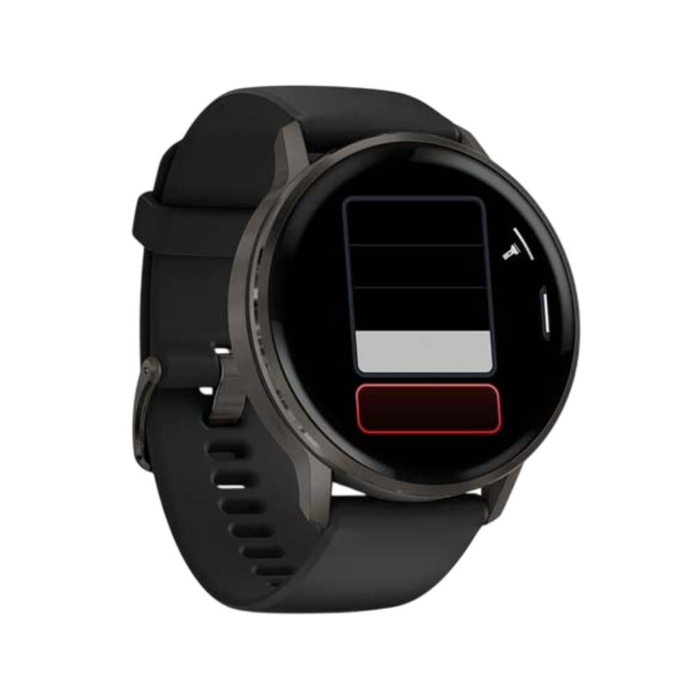 สมาร์ทวอทช์ Garmin Venu 4 (45mm) Black with Slate and Black
