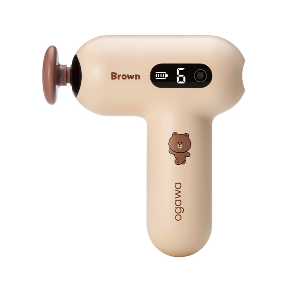 ปืนนวด Okawa Mini Massage Gun Brown