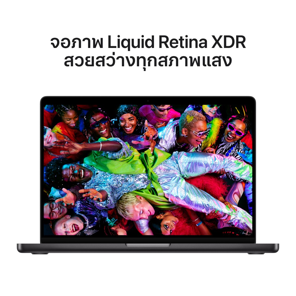 Apple MacBook Pro 14 : M5 chip 10C CPU/10C GPU/24GB/1TB - Space Black-2025