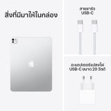 Apple iPad Pro 13 : M5 Wi-Fi 512GB with Standard glass - Silver (2025)