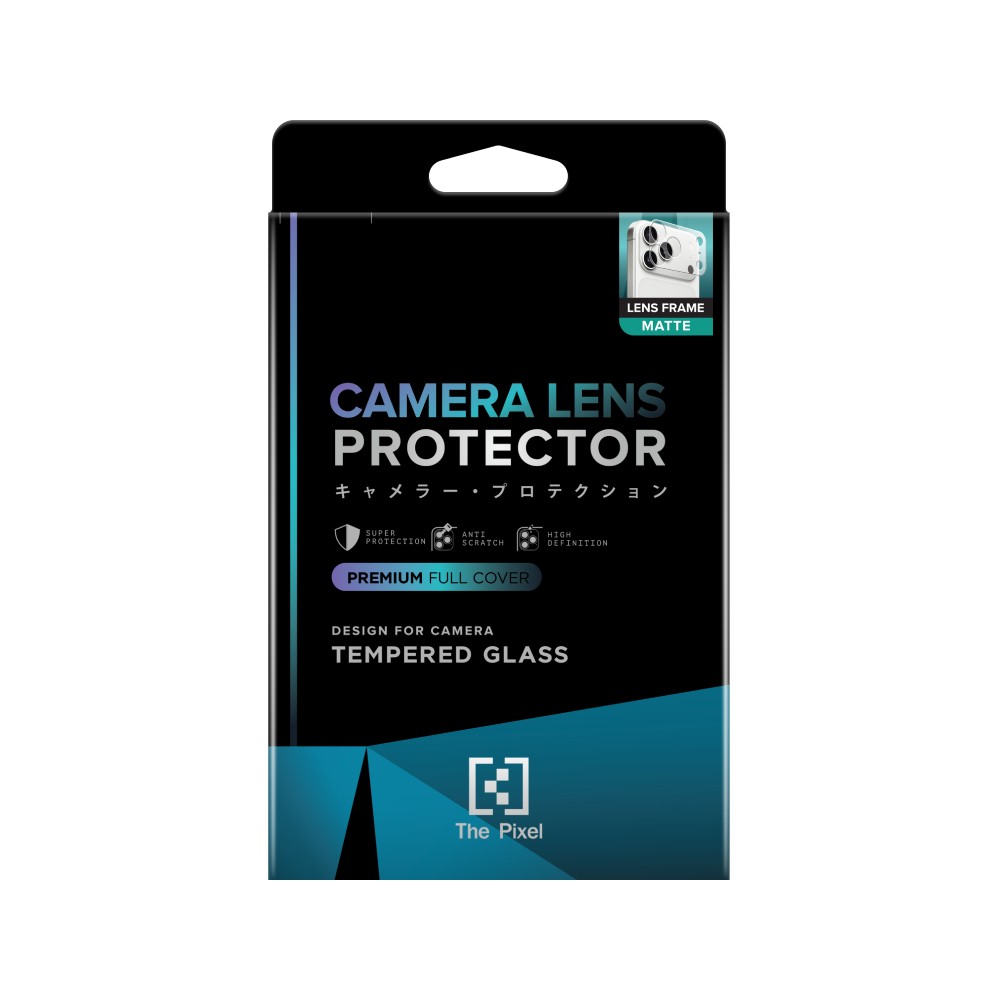 ฟิล์มกันรอยฐานกล้อง The Pixel iPhone 17 Pro Max Lens Frame Matte