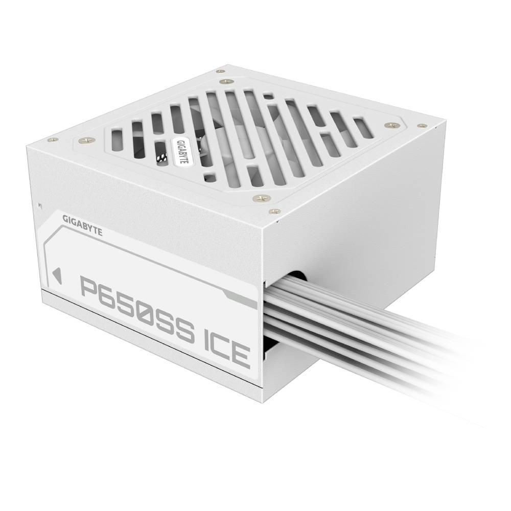 พาวเวอร์ซัพพลาย GIGABYTE P650SS ICE 650W 80 Plus Silver (GP-P650SS ICE)