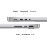 Apple MacBook Pro 14 : M5 chip 10C CPU/10C GPU/16GB/1TB - Silver-2025 (Eng-Keyboard)