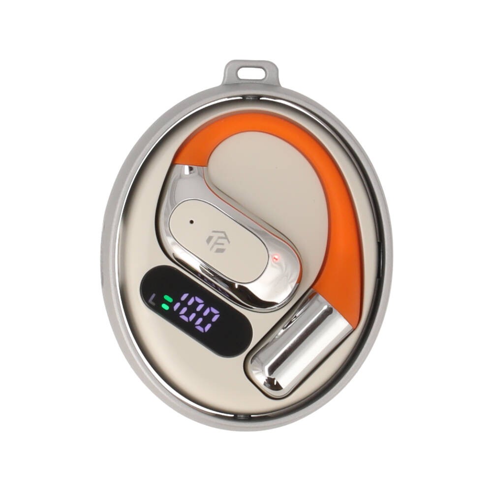 หูฟัง TECHPRO Ovox Wearable Open Buds - Silver