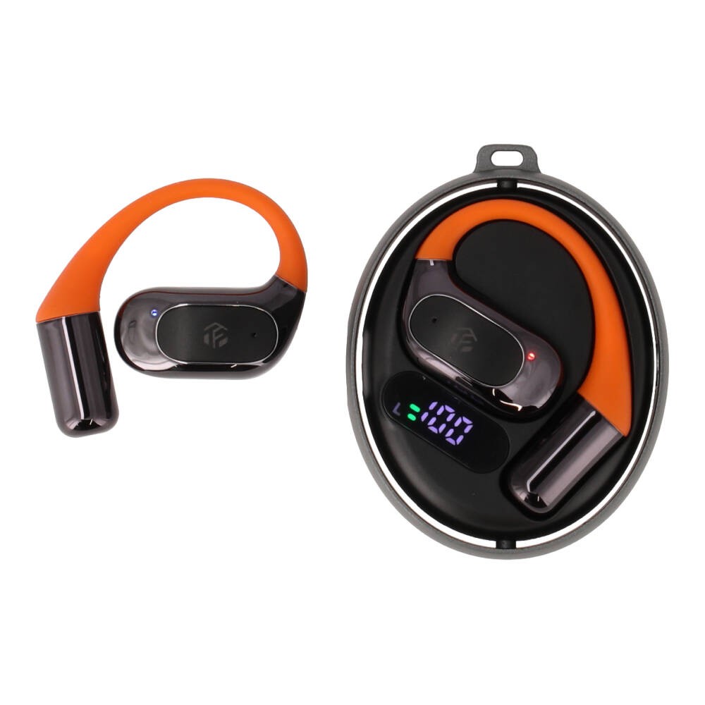 หูฟัง TECHPRO Ovox Wearable Open Buds - Black