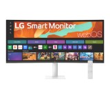 จอมอนิเตอร์ LG 34U601SA-W (VA 2K 100Hz Smart Monitor)