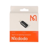 ตัวแปลง MCDODO USB-C to Lightning Connector (3.0A) Black