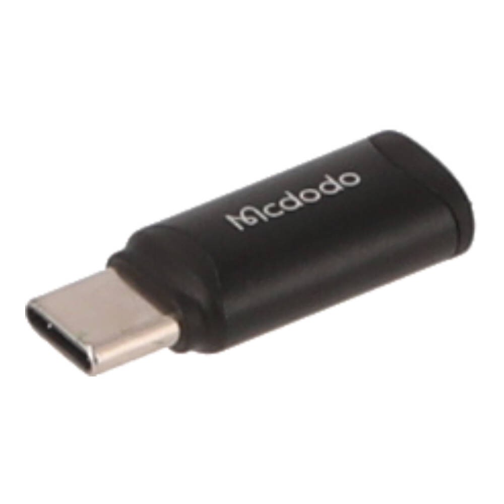ตัวแปลง MCDODO Lightning to USB-C Connector (3.0A) Black