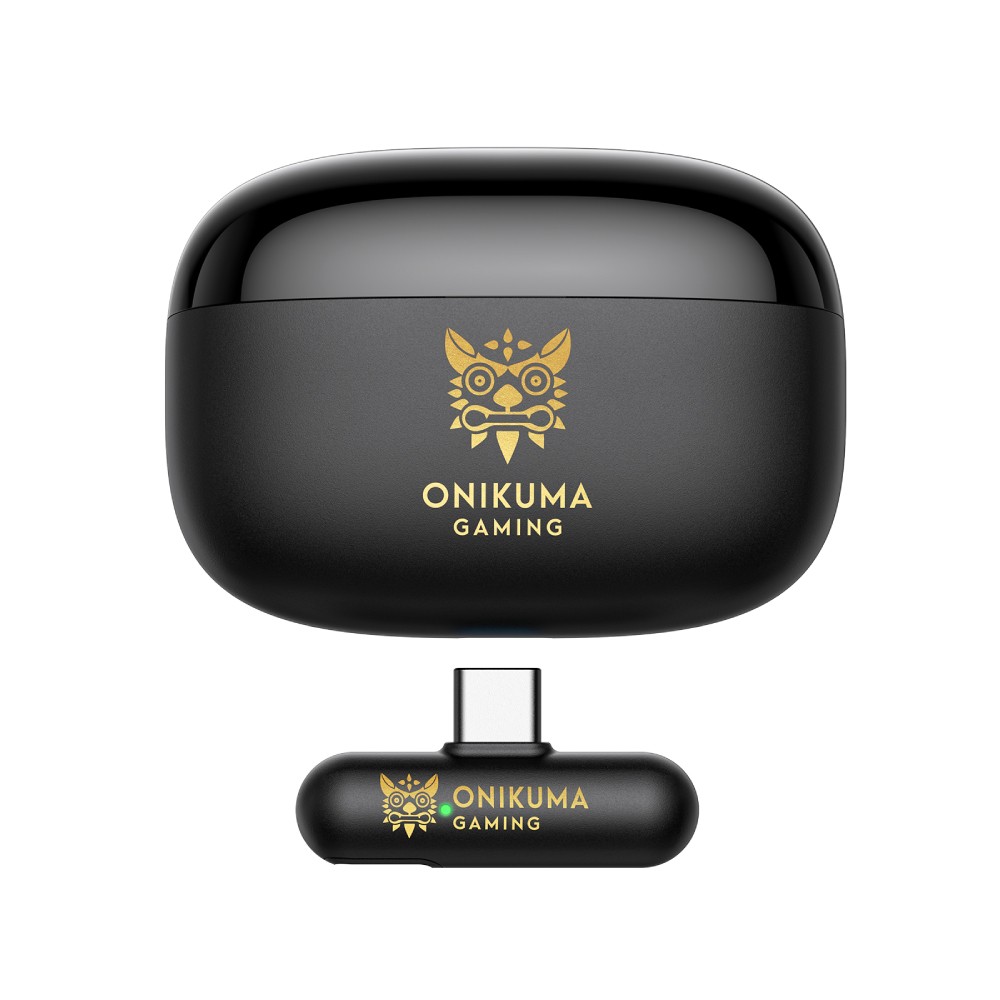 หูฟังเกมมิ่ง Onikuma Gaming Headset TX612 TWS Earphone Black