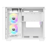 เคสคอมพิวเตอร์ OCYPUS IOTA C50 CURVE ARGB White