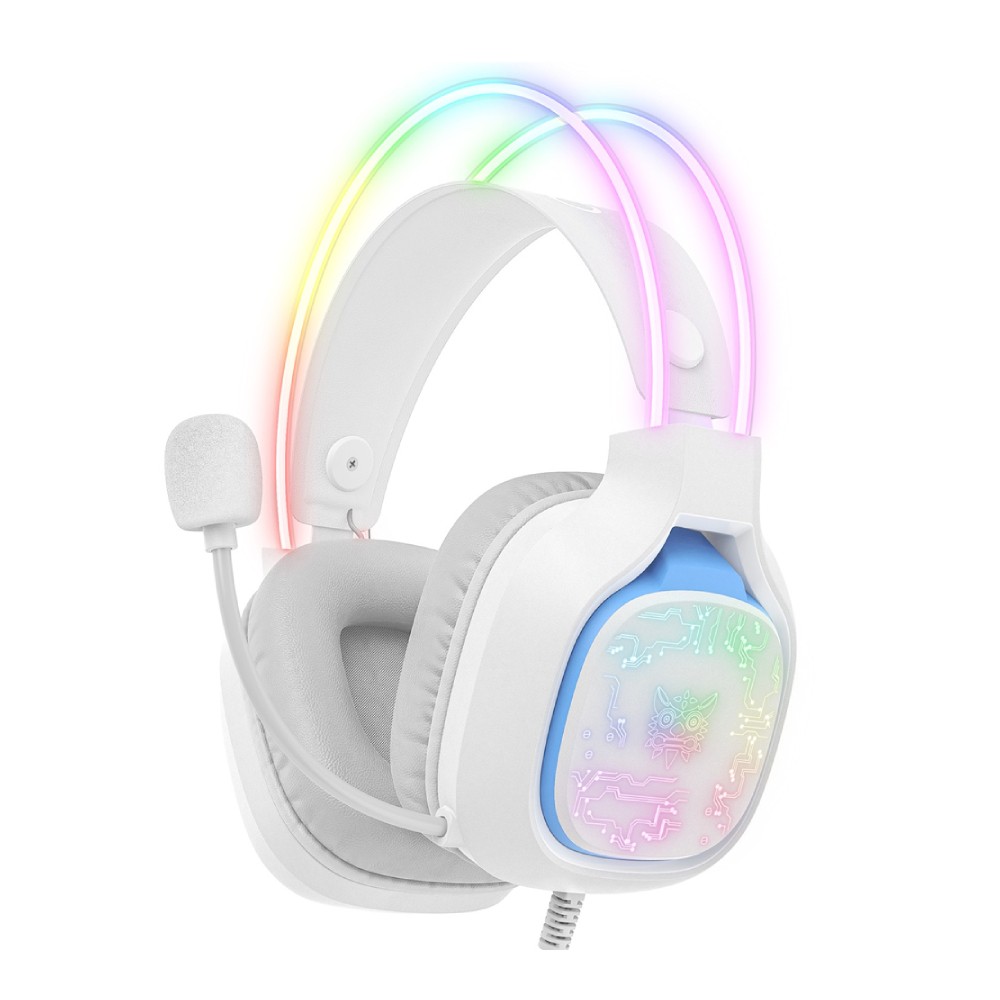 หูฟังเกมมิ่ง Onikuma Gaming Headset X22 3.5mm White