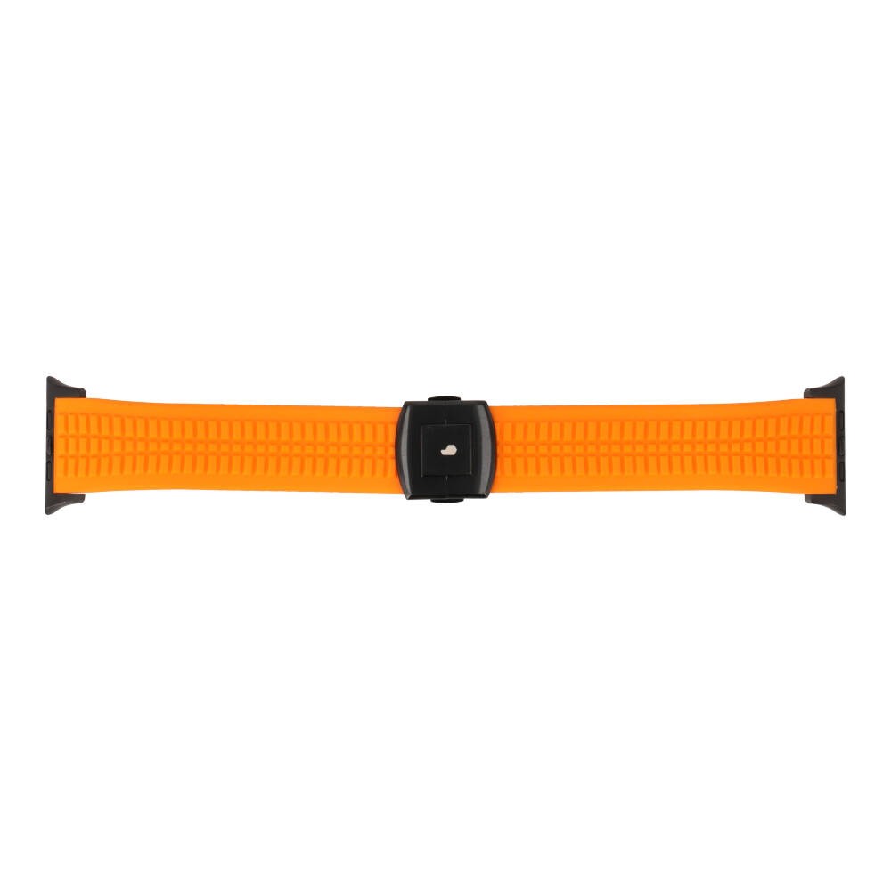 Blue Box สาย Apple Watch Strap Series SE/S4/S5/S6/S7/S8/S9/S10/S11/Ultra (42/44/45/46/49MM) TRAILBLAZE Fire Orange