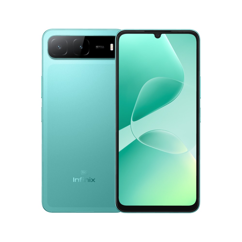 สมาร์ทโฟน Infinix Hot 60i (8+256GB) Monsoon Green (5G)