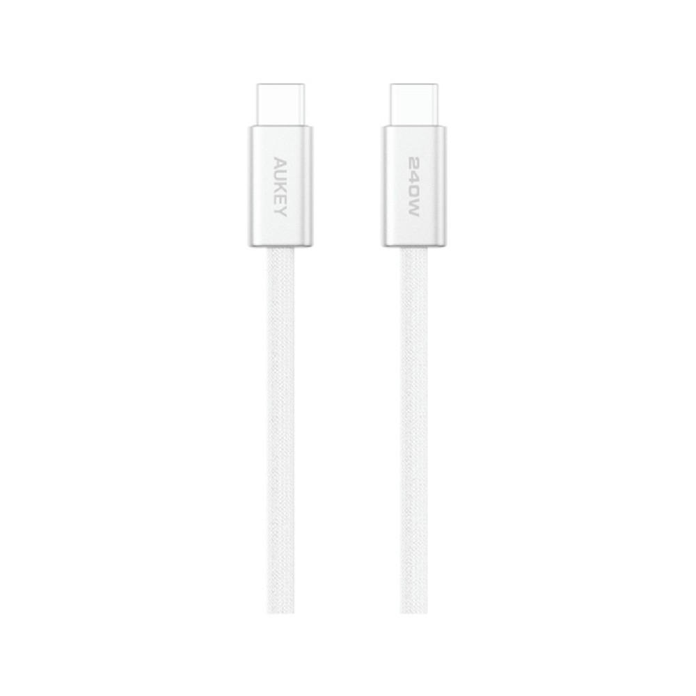 สายชาร์จ AUKEY USB-C to USB-C 1.8M White (CB-DCC242 WH)