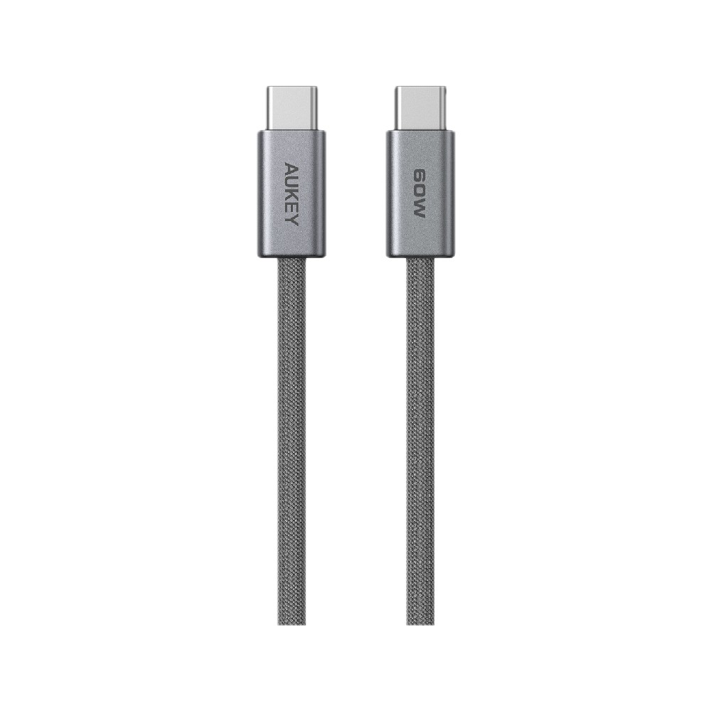 สายชาร์จ AUKEY USB-C to USB-C 1M. Gray (CB-DCC061)