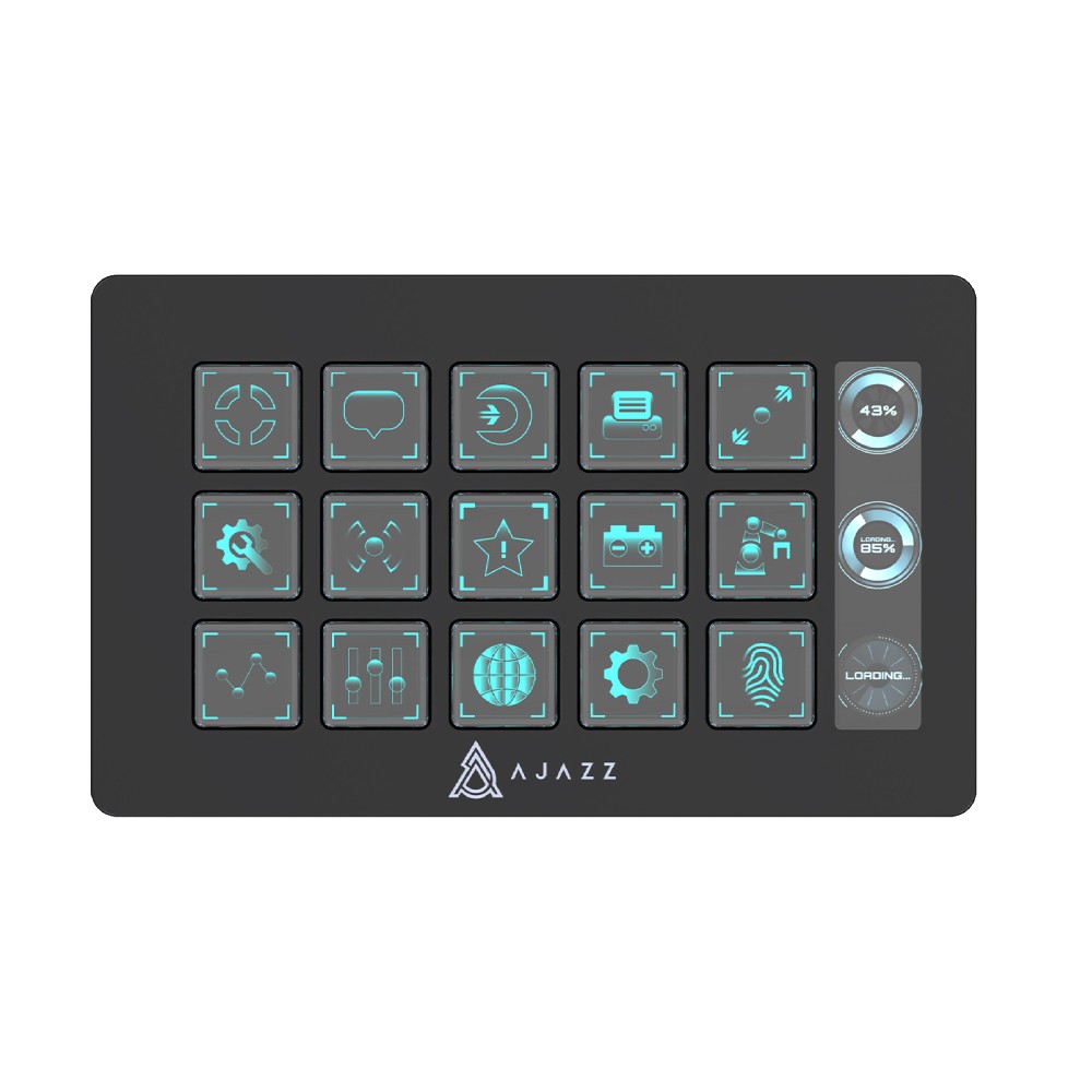Ajazz Gaming Stream Deck AKP153 Black