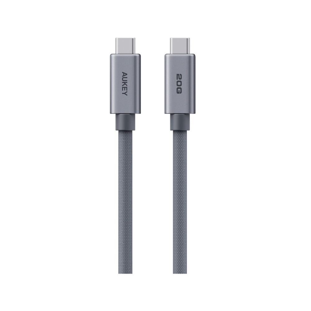 สายชาร์จ AUKEY USB-C to USB-C 240W 2M. Gray (CB-DCC321)