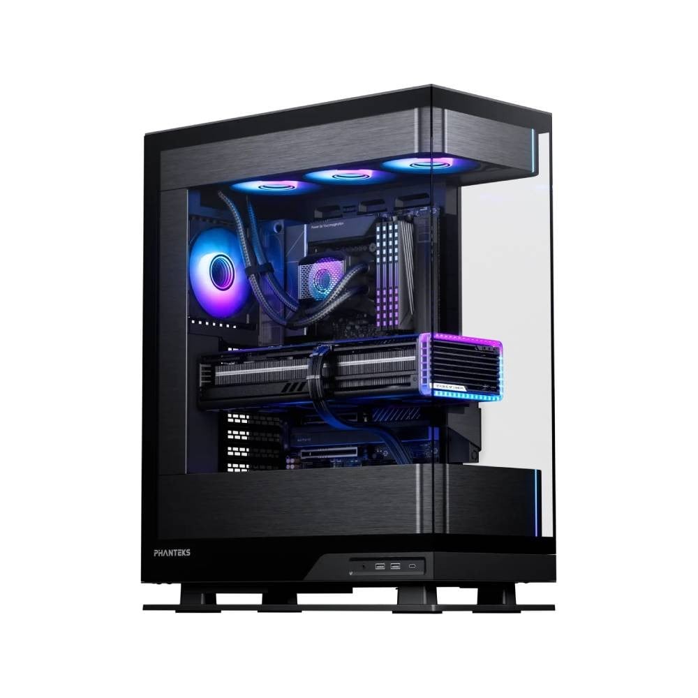 เคสคอมพิวเตอร์ PHANTEKS EVOLV X2 MID TOWER TEMPERED GLASS DRGB SATIN Black (PH-ES524XTG_DBK01)