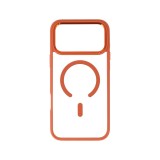 เคส TECHPRO iPhone 17 Pro Max Orange Frame with magnetic