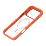 เคส TECHPRO iPhone 17 Pro Max Orange Frame with magnetic