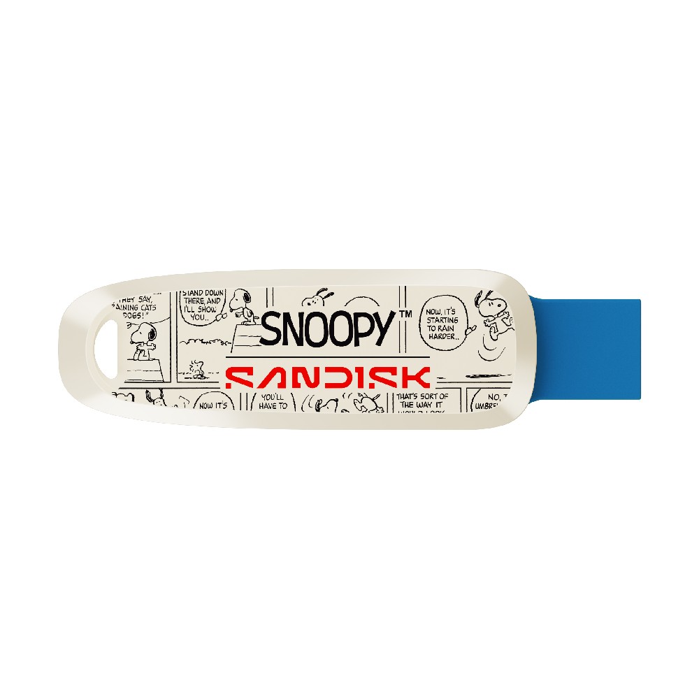 SanDisk X Snoopy แฟลชไดร์ฟ Phone Drive 256GB USB 3.2 Gen 1 (Blue)