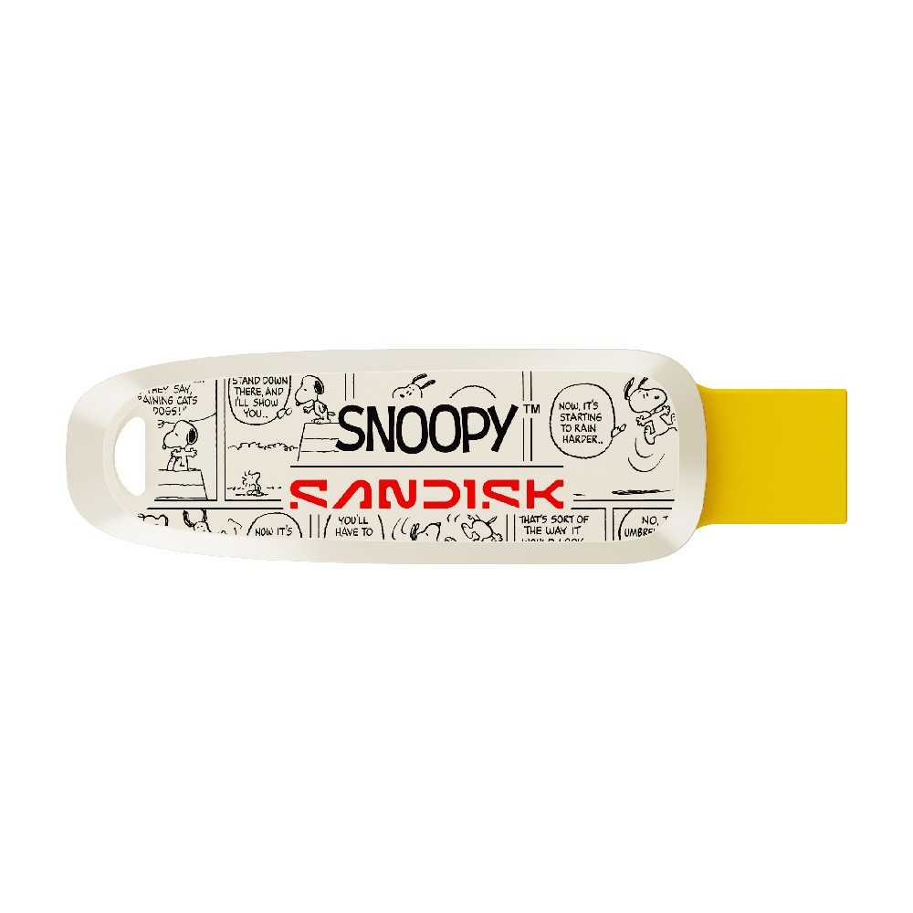 SanDisk X Snoopy แฟลชไดร์ฟ Phone Drive 64GB USB 3.2 Gen 1 (Yellow)