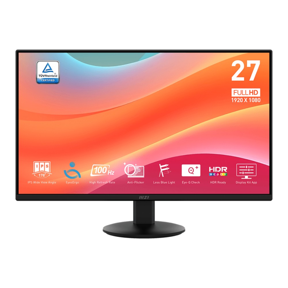 จอมอนิเตอร์ MSI PRO MP272L (IPS 100Hz)
