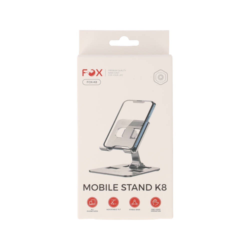 ที่วางโทรศัพท์ FOX Mobile Stand K8 Silver