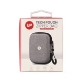 กระเป๋า UP7 Tech Pouch Ziper bag (9x7x3.5 cm.) Gray