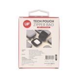 กระเป๋า UP7 Tech Pouch Ziper bag (9x7x3.5 cm.) Gray