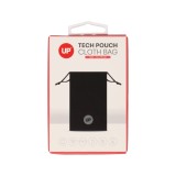 กระเป๋า UP7 Tech Pouch cloth bag (12x19 cm.) Black