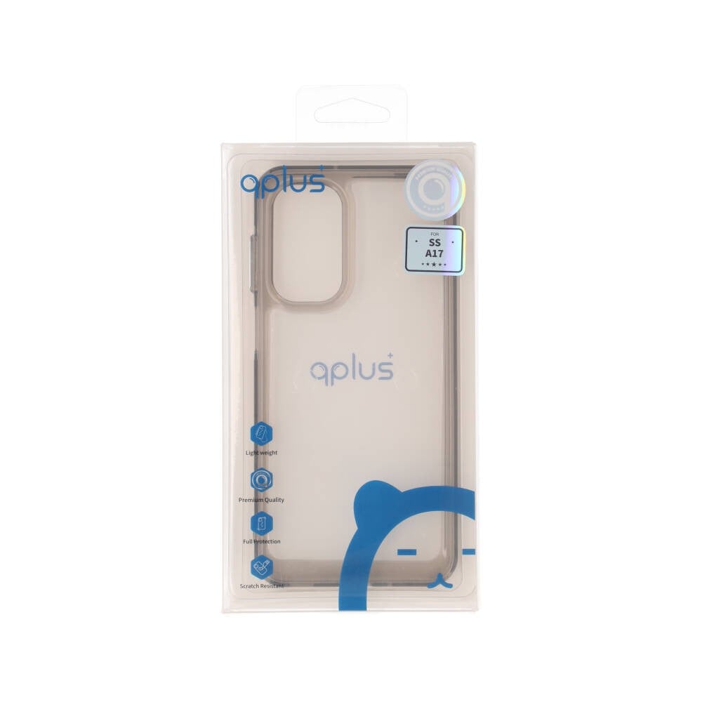 เคส QPLUS Samsung Galaxy A17 5G Candy Black/Transparent