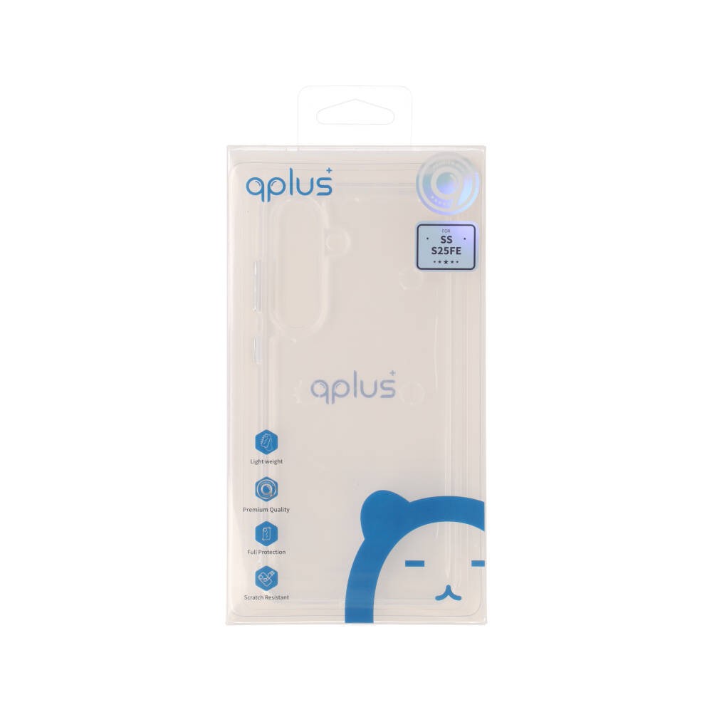 เคส QPLUS Samsung Galaxy S25 FE Candy Clear/Transparent