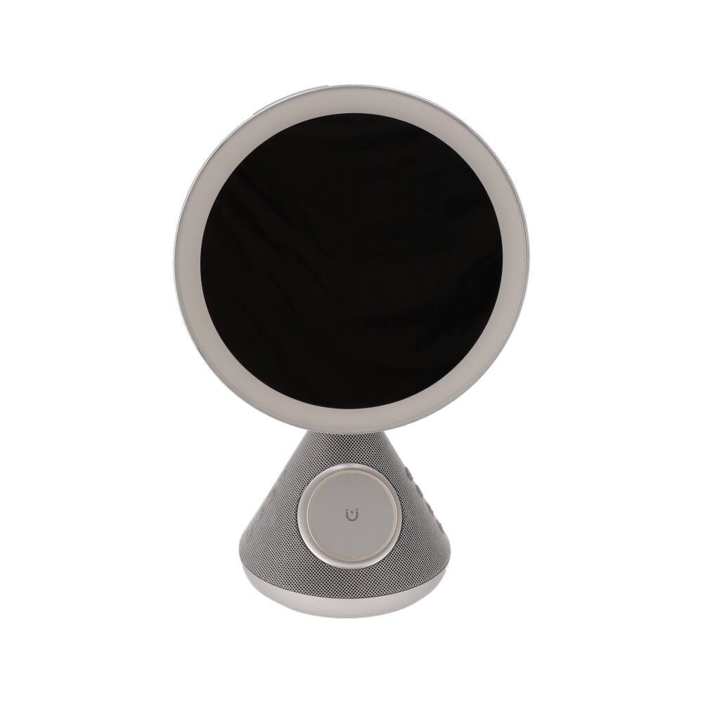 ที่ชาร์จไร้สาย QPLUS 3-in-1 Mirror Wireless Charger & Speaker 15W SY-W02243 Silver