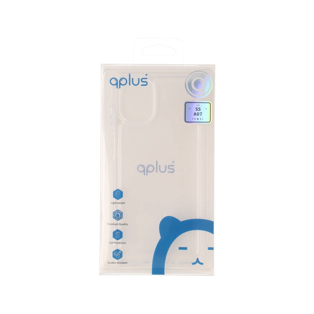 เคส QPLUS Samsung A07 Candy Clear/Transparent