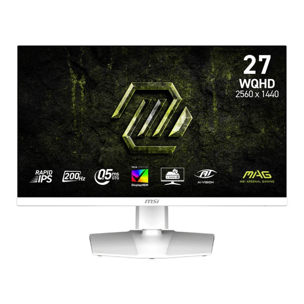 จอมอนิเตอร์ MSI MAG 274QRFW E20 Gaming Monitor (Rapid IPS 2K 200Hz)