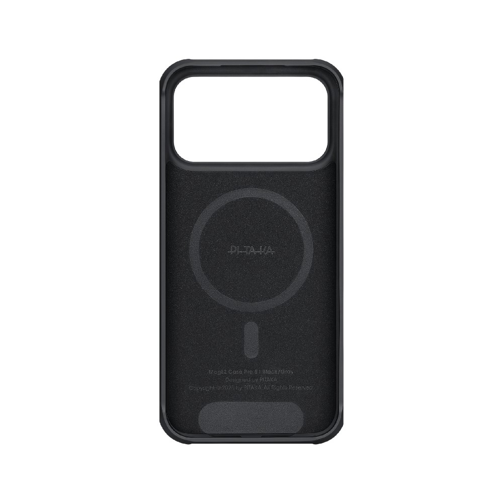 เคส Pitaka iPhone 17 Pro Max Aramid ProGuard Black/Gray