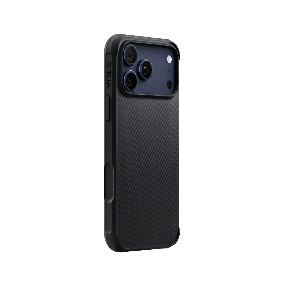 เคส Pitaka iPhone 17 Pro Max Aramid ProGuard Black/Gray