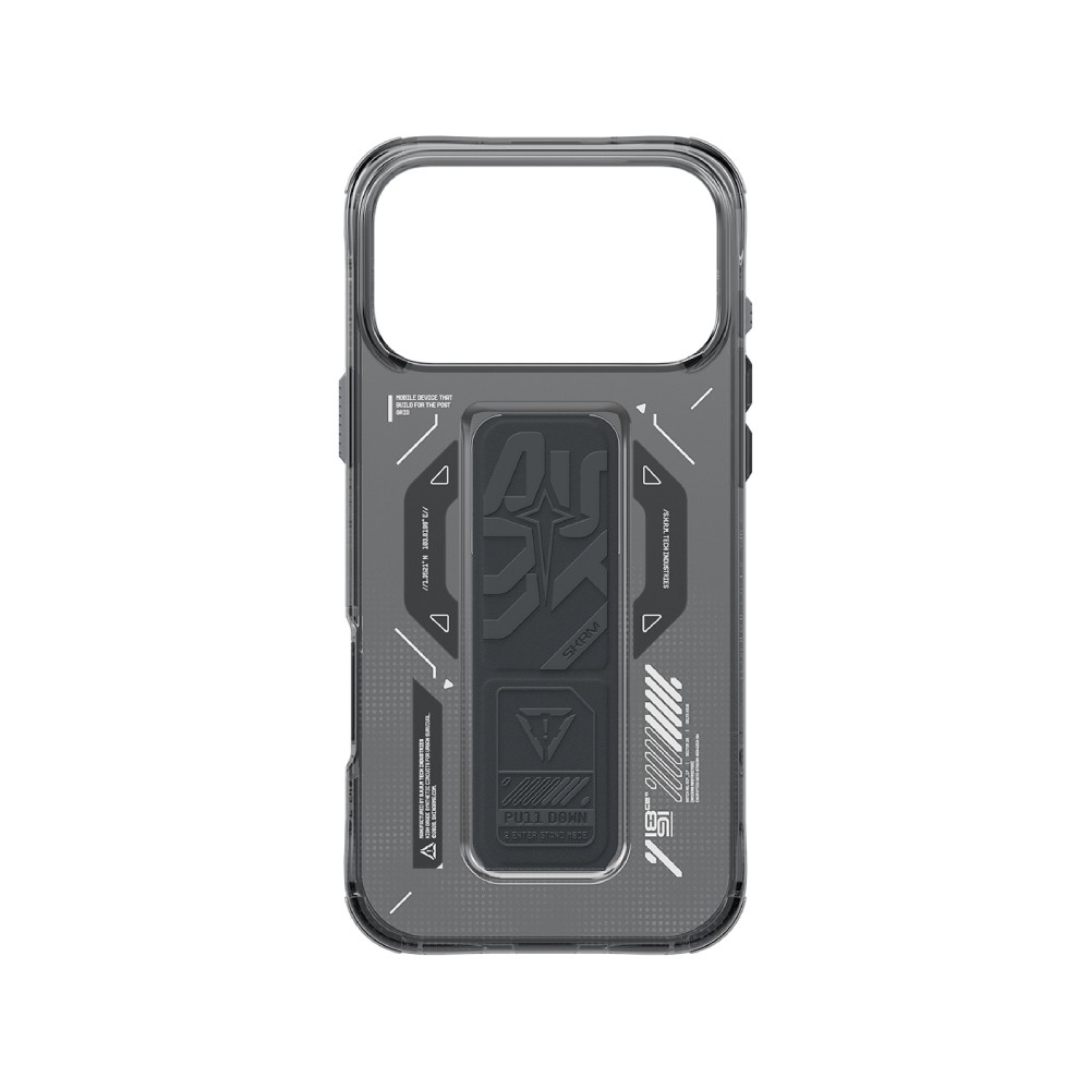 เคส Skinarma iPhone 17 Pro Helio Magsafe with GripStand Graphite