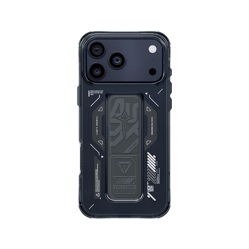 เคส Skinarma iPhone 17 Pro Max Helio Magsafe with GripStand Graphite