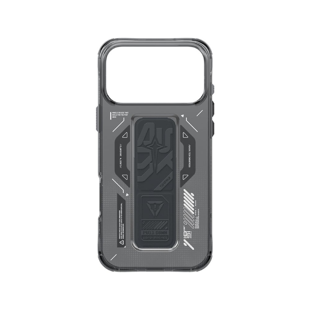 เคส Skinarma iPhone 17 Pro Max Helio Magsafe with GripStand Graphite