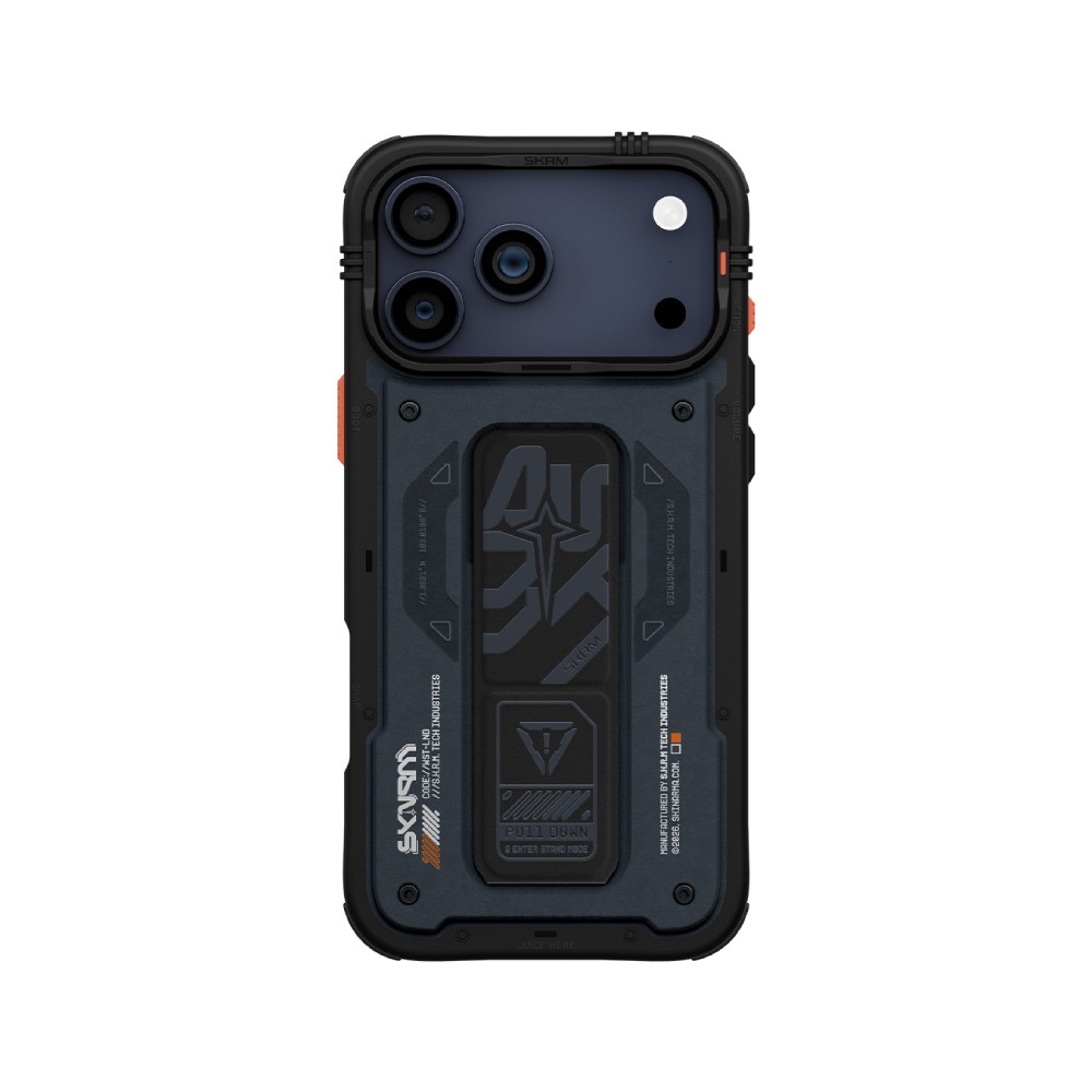 เคส Skinarma iPhone 17 Pro MaxAegis Magsafe with Gripstand Navy