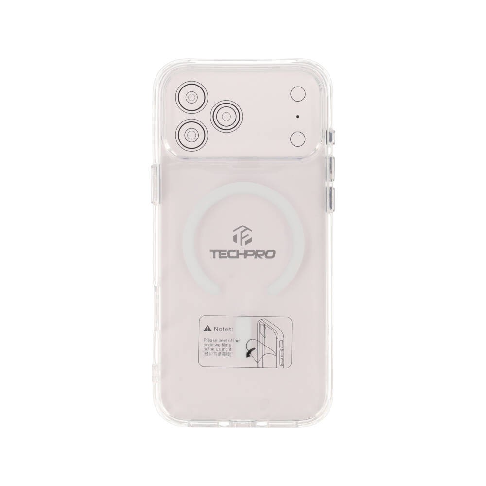 เคส TECHPRO iPhone 17 Pro Max Clear with magnetic
