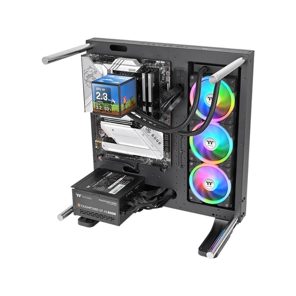 ชุดระบายความร้อนซีพียู THERMALTAKE MINECUBE 360 Ultra ARGB Sync AIO Liquid Cooler Black (CL-W481-PL12SW-A)