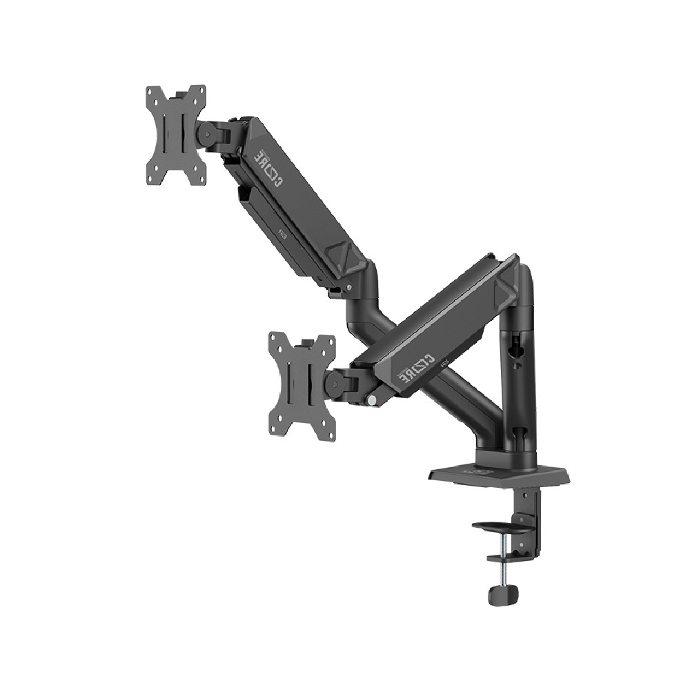 แขนจับจอมอนิเตอร์ ERGONOZ Dual Monitor Arm(EGN-CORE-D-B) Black
